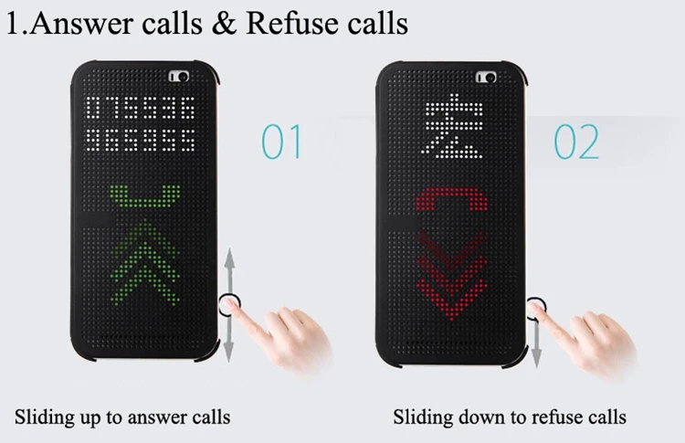 Тонкий точка сумка услуга Smart Auto сна с окном для просмотра мягкий силиконовый