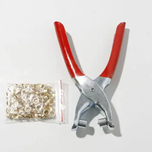 Плоскогубцы для люверсов сделай сам зажим глаз обуви с около 100 люверсами ткани