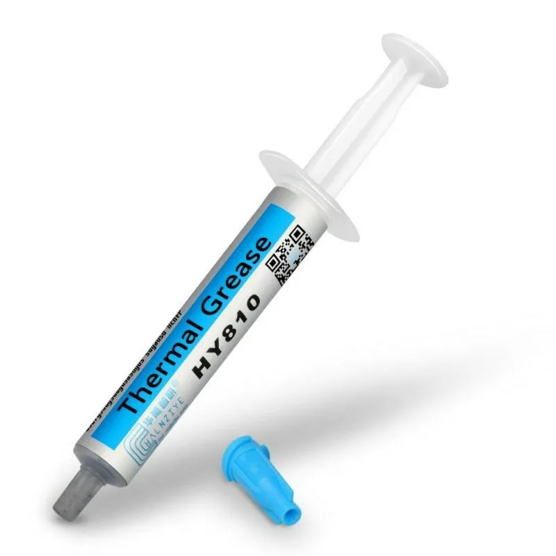 Теплопроводность 4 5 Универсальный тепловой жир Серебряный процессор чип