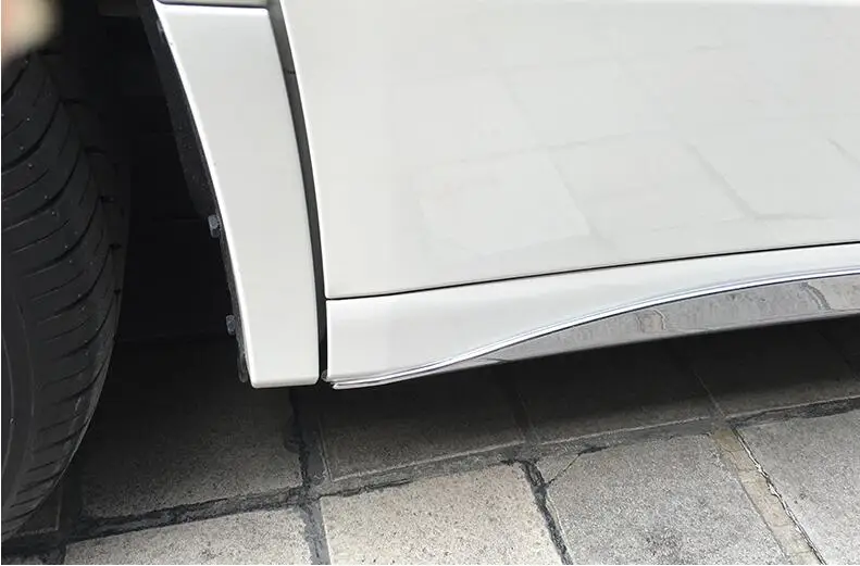 DEE автомобильный аксессуар для Toyota Alphard Vellfire 2015 2016 боковая формовочная полоса ABS