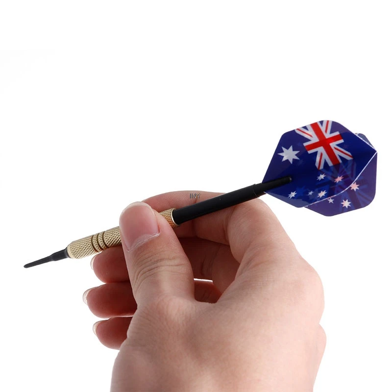 

12Pcs Of Soft Tip Darts With 36 Extra Tips Professional For Electronic Dartboard INY