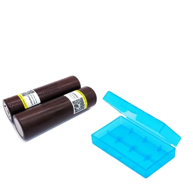 Литиевая батарея boxLiitokala 18650HG2 3000 мАч 3 6 В 20 А 2 шт.|hg2 18650|rechargeable batteryhg2 3000mah 18650 |