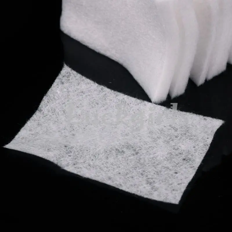 900 шт./лот Дизайн ногтей салфетки Lint Бумага Pad польского Очиститель для удаления Маникюр clean салфетки хлопка