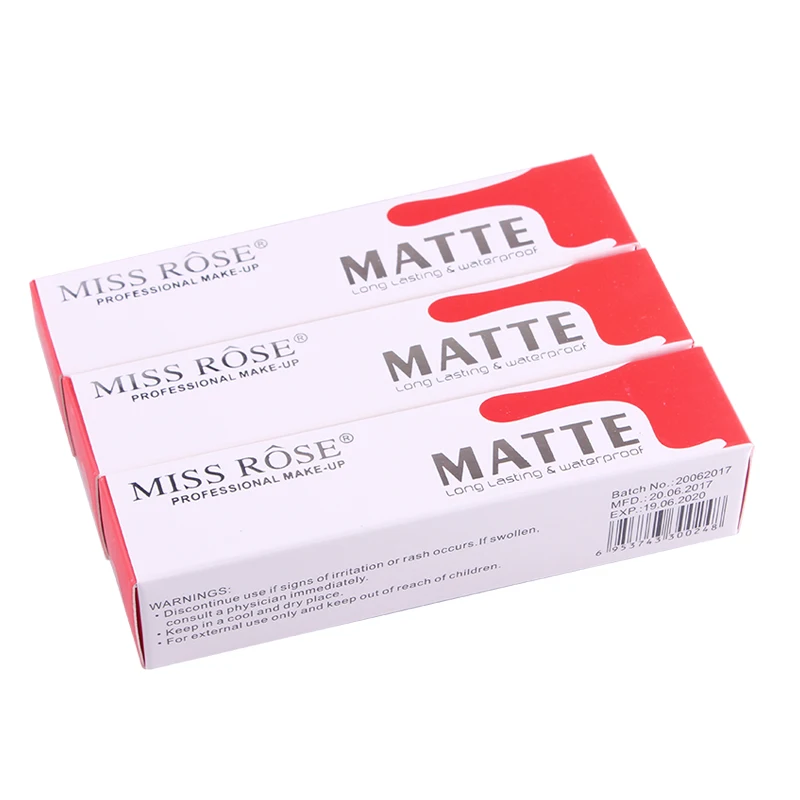 2019 new MISS ROSS Brand 12 Colors Matte Lip Gloss Velvet Liquid Lipstick Waterproof Moisturizer Beauty Makeup | Красота и здоровье