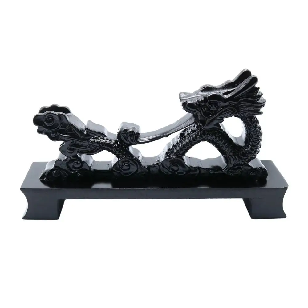 Samurai меч катана вакидзаси Танто Черный Дракон держатель стенд дисплей маленький