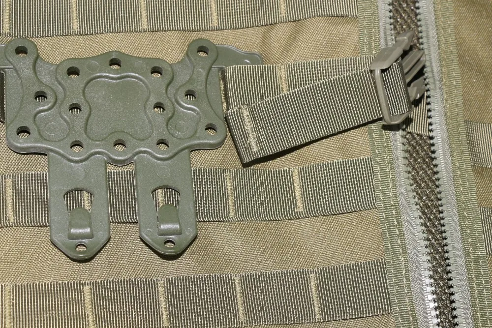 CQC Молл Удар на платформе Тактические Охота Airsoft адаптер кобуры подходит для любой MOLLE Жилет