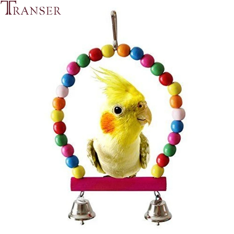 Игрушки для птиц Transer 5 шт./лот деревянный мост бисероплетения цветные
