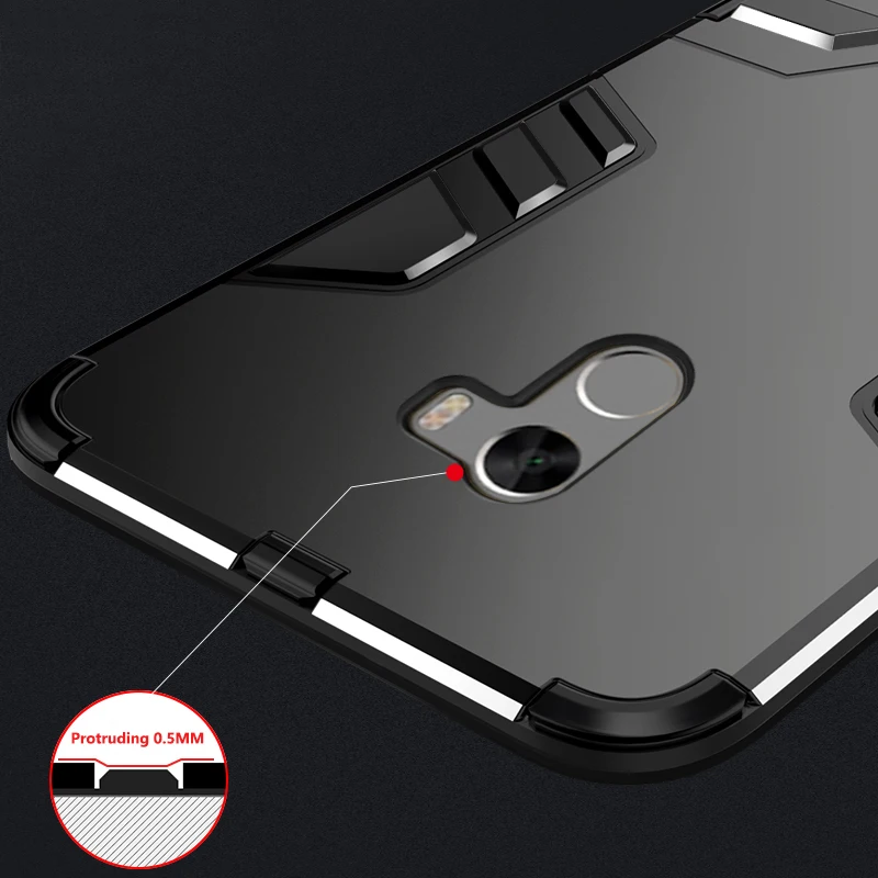 Full Cover Shockproof Phone Case For xiaomi mix1 2 2S max Matte Protective for MIX2 MAX 3 + Stand | Мобильные телефоны и