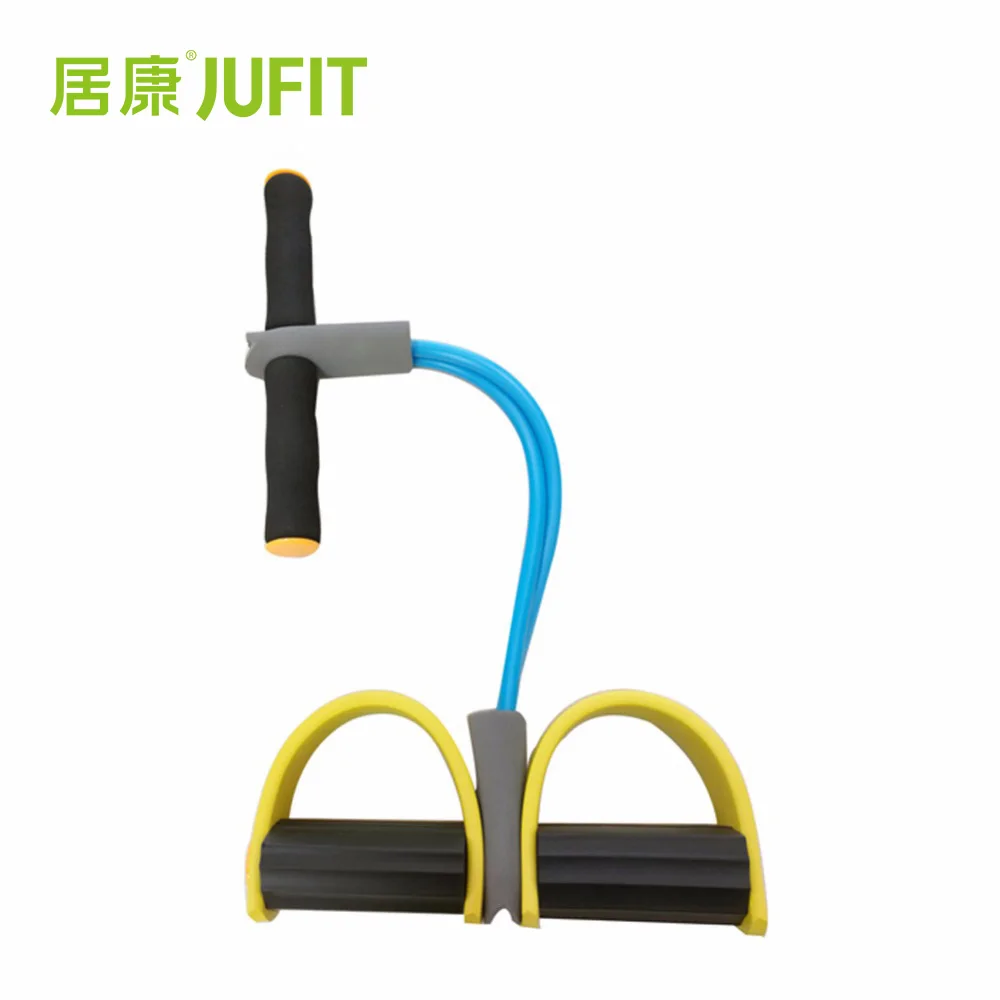 JUFIT браслет сопротивления с ручками упражнения резиновый ремешок тренировочное