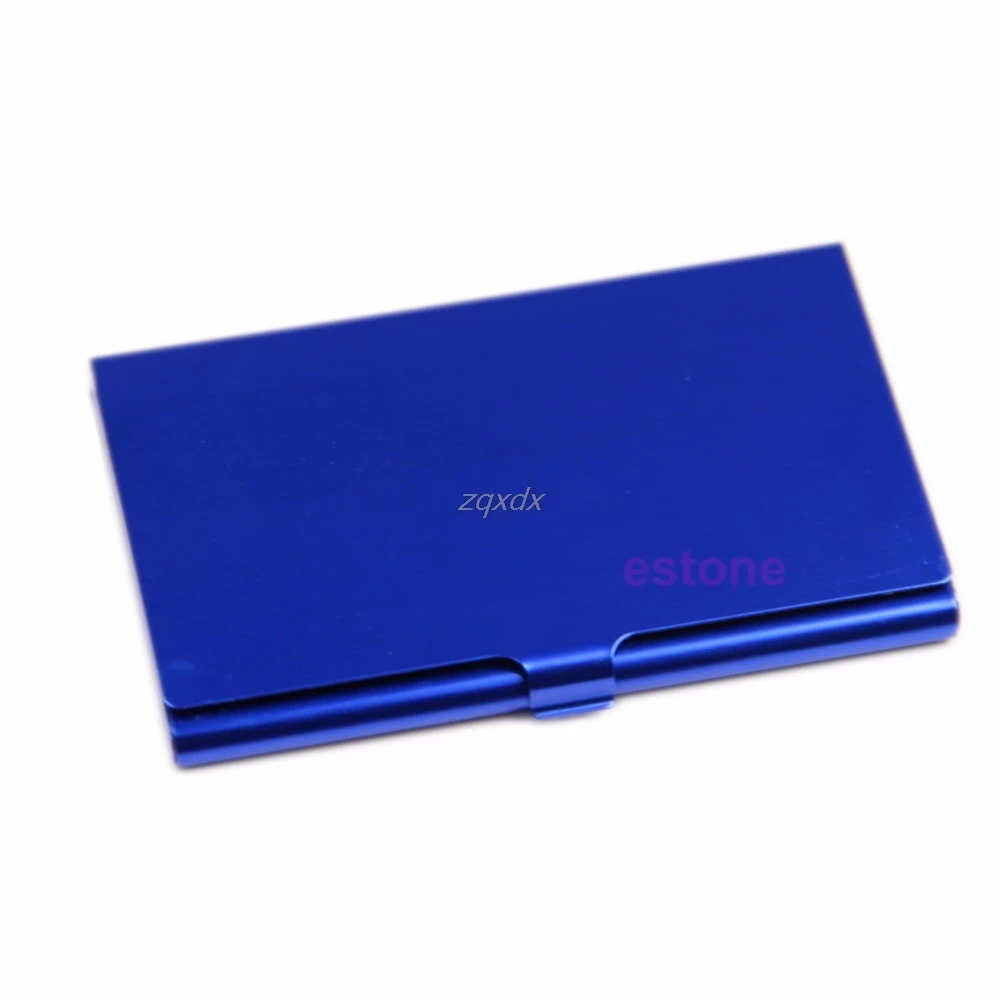 Универсальный Карманный держатель для карт металлический чехол сплавы Прямая