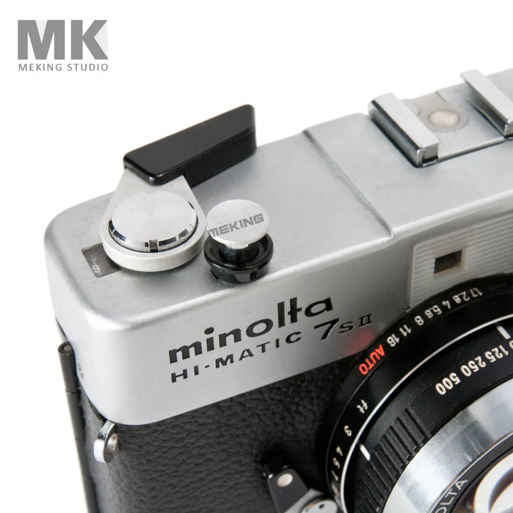 Selens цветная цифровая камера Мягкая кнопка спуска затвора с винтом Серебряная