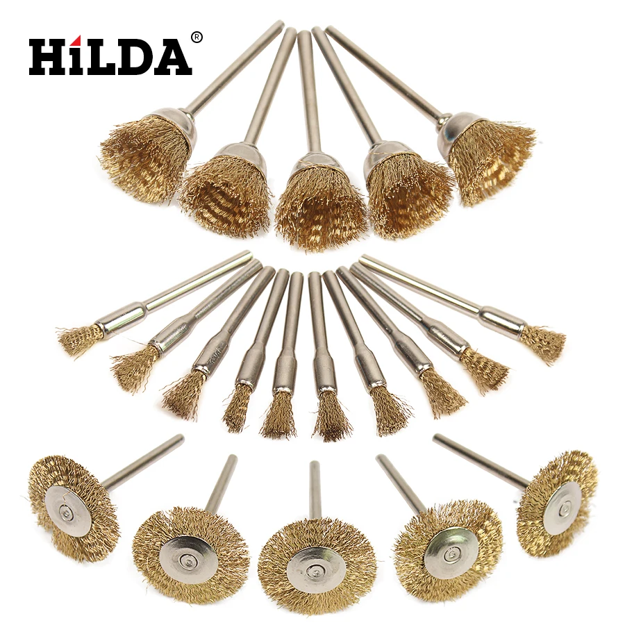 Набор кистей для дрели инструменты аксессуары из латуни и стали 20 шт.|drill head|drill