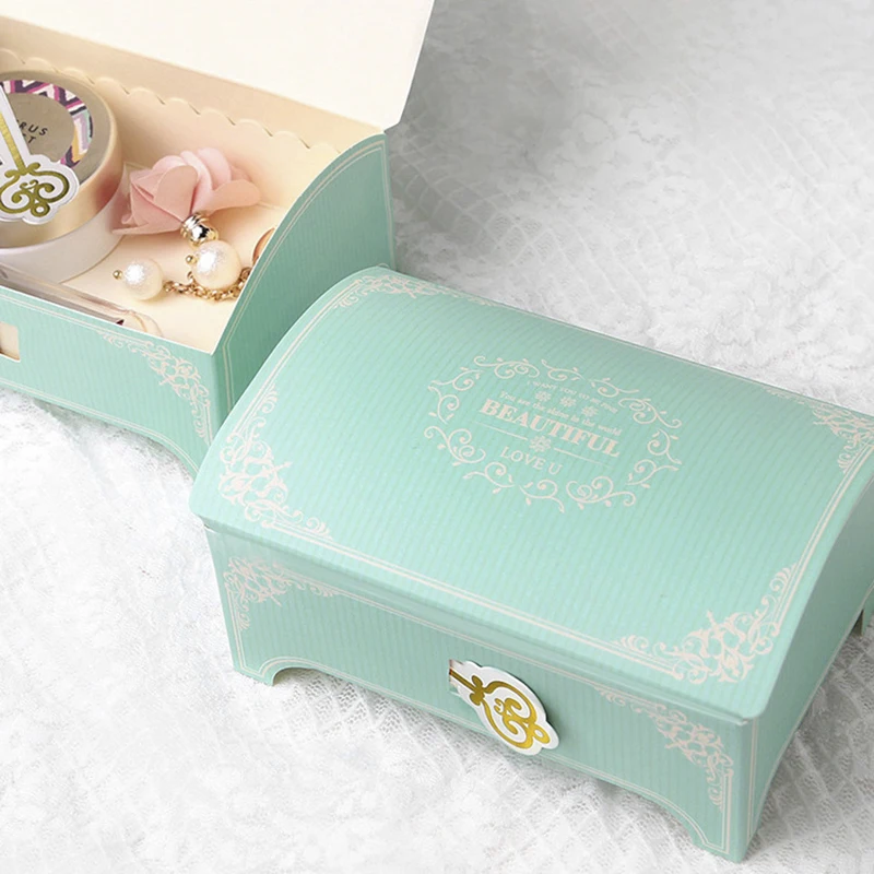 Подарочная коробка в форме сокровищ 10 шт. бумажные сувениры для конфет свадьбы