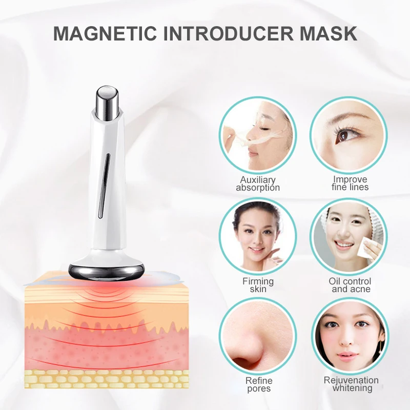 Anny лицевая кожа антивозрастной вибратор магнитный + ионная терапия по омоложению