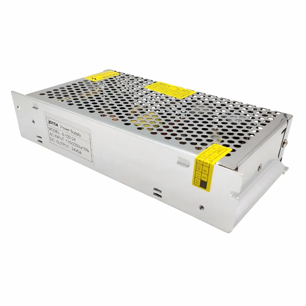 120W 24V 5A одиночный выход импульсный источник питания