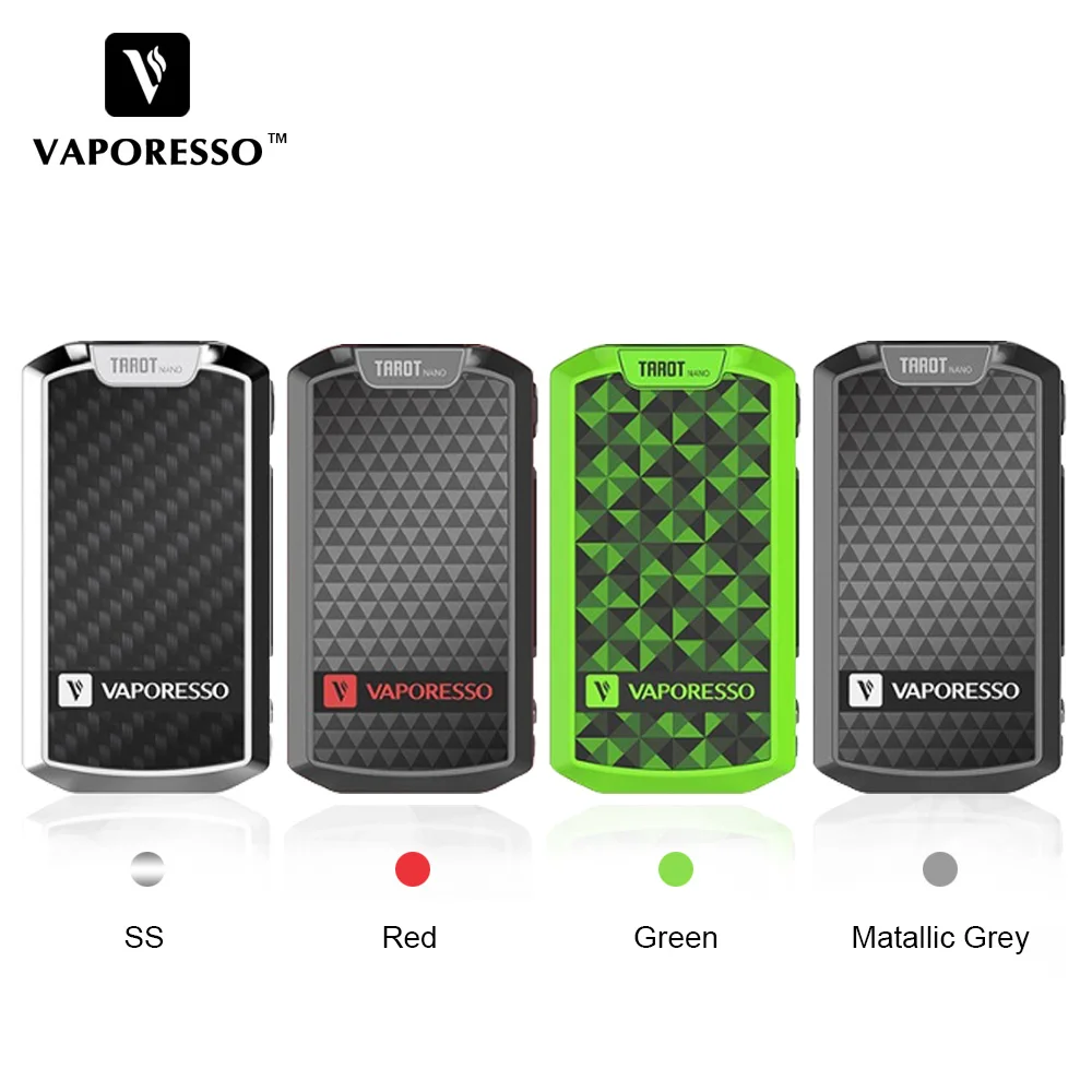 Оригинальный боксмод Vaporesso Tarot Nano 80 Вт TC встроенный аккумулятор 2500 мАч
