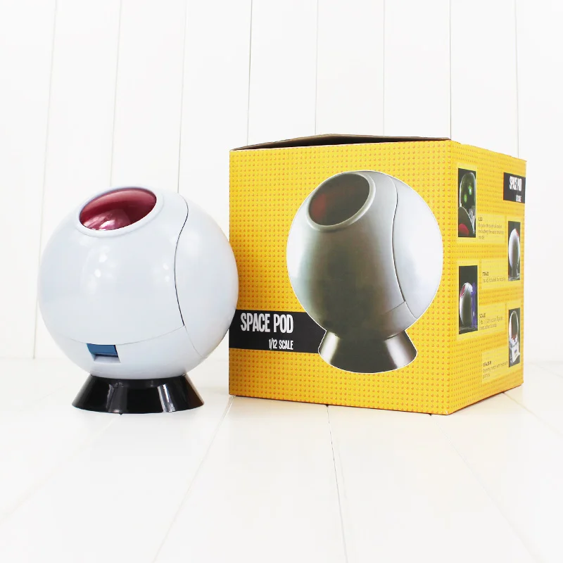 space pod with box Dragon Ball Z Драконий жемчуг фигурка Супер Saiyan Сон Гоку вегетто Вегета стволы ПВХ фигурка игрушка Saiyan Space Pod - Цвет: space pod with box