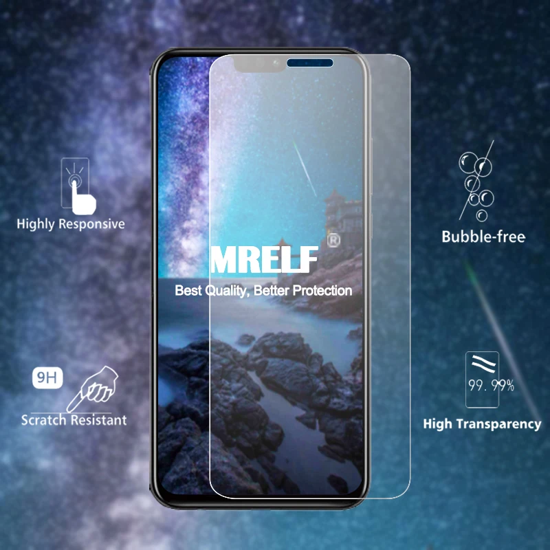 MRELF закаленное стекло для Huawei Honor 8X Защита экрана Защитное телефона