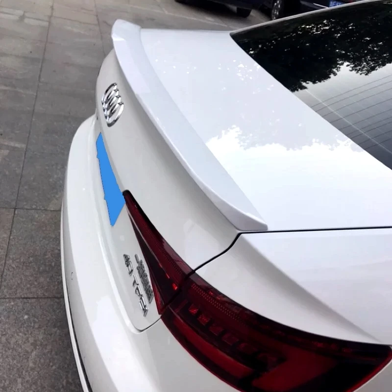 Для Audi A4 B9 задний багажник спойлер Высокое качество ABS Материал грунтовка Цвет для хвостовой части автомобиля декоративное крыло