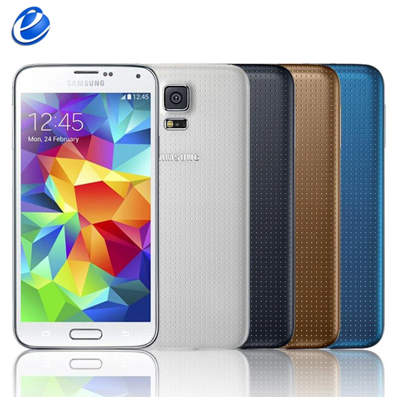 Оригинальный samsung Galaxy S5 G900F/Корейская версия разблокирована сотовых телефонов 5 1