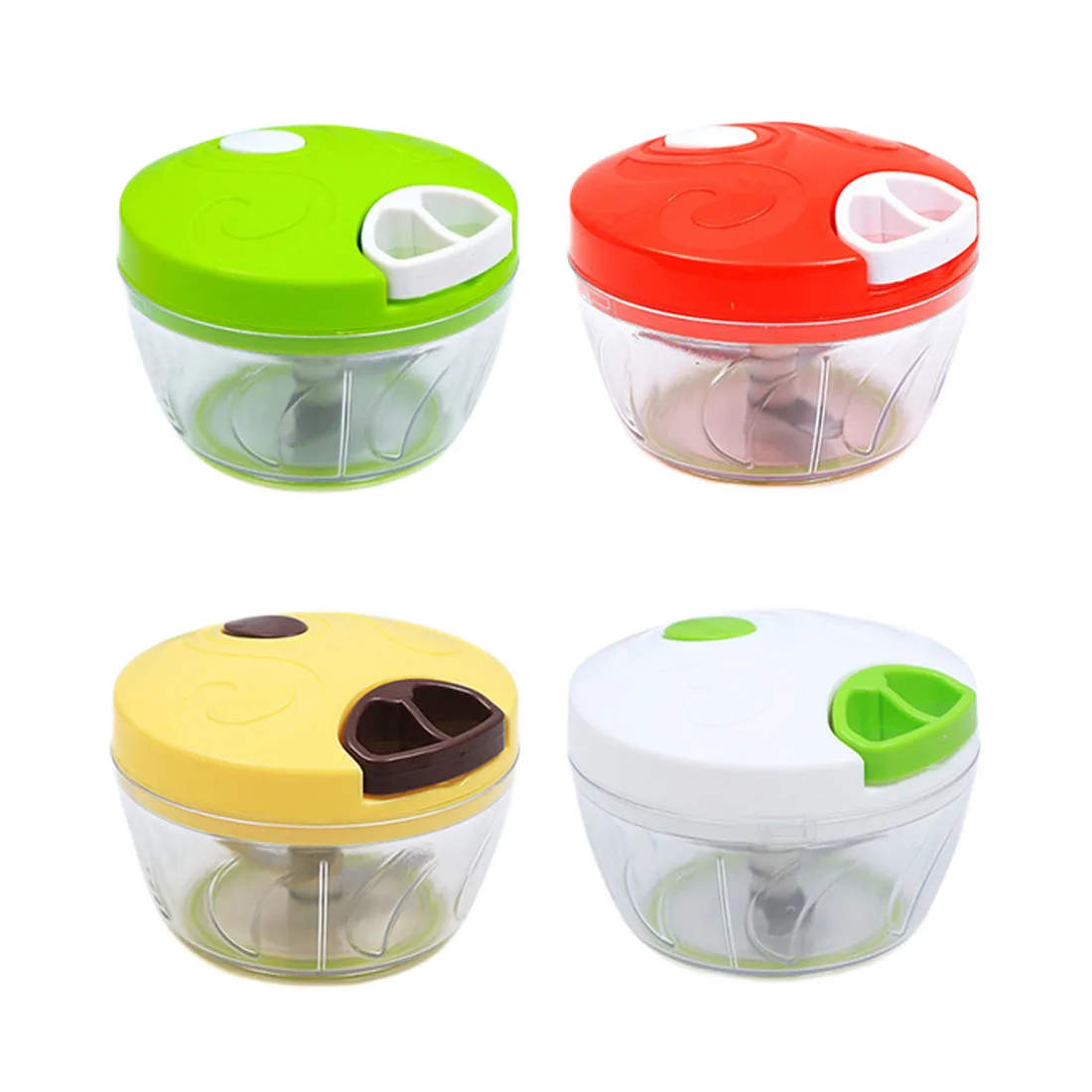 Lovely Multifunction Vegetable Chopper Cutter Processor Garlic Fruit Twist Shredder Manual Meat Grinder | Дом и сад