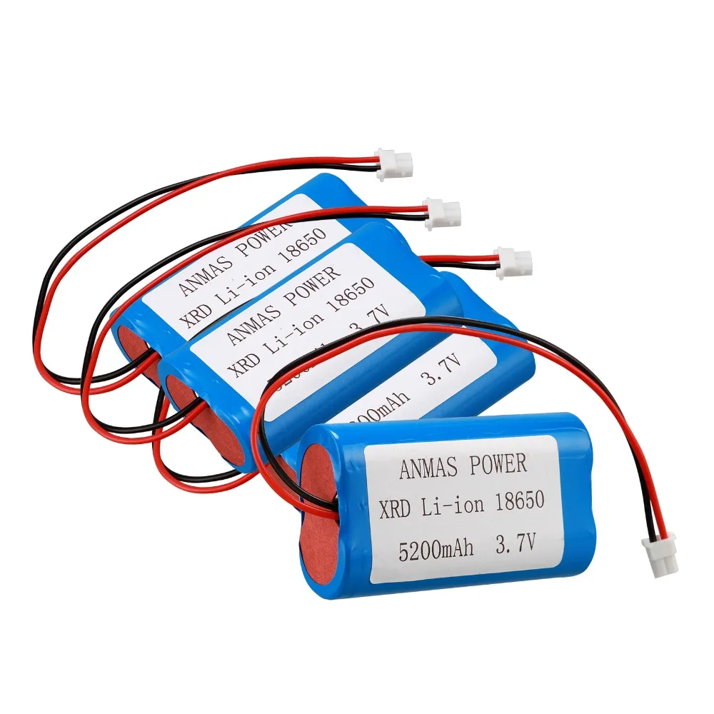 3 7 В XRD Li Ion 18650 5200MA аккумулятор динамик усилители Батарея цифровой/PowerBank