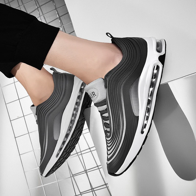 Plus Size 39-47 sneakers men fashion training Breathable Comfortable Lightweight shoes #AB97 | Обувь