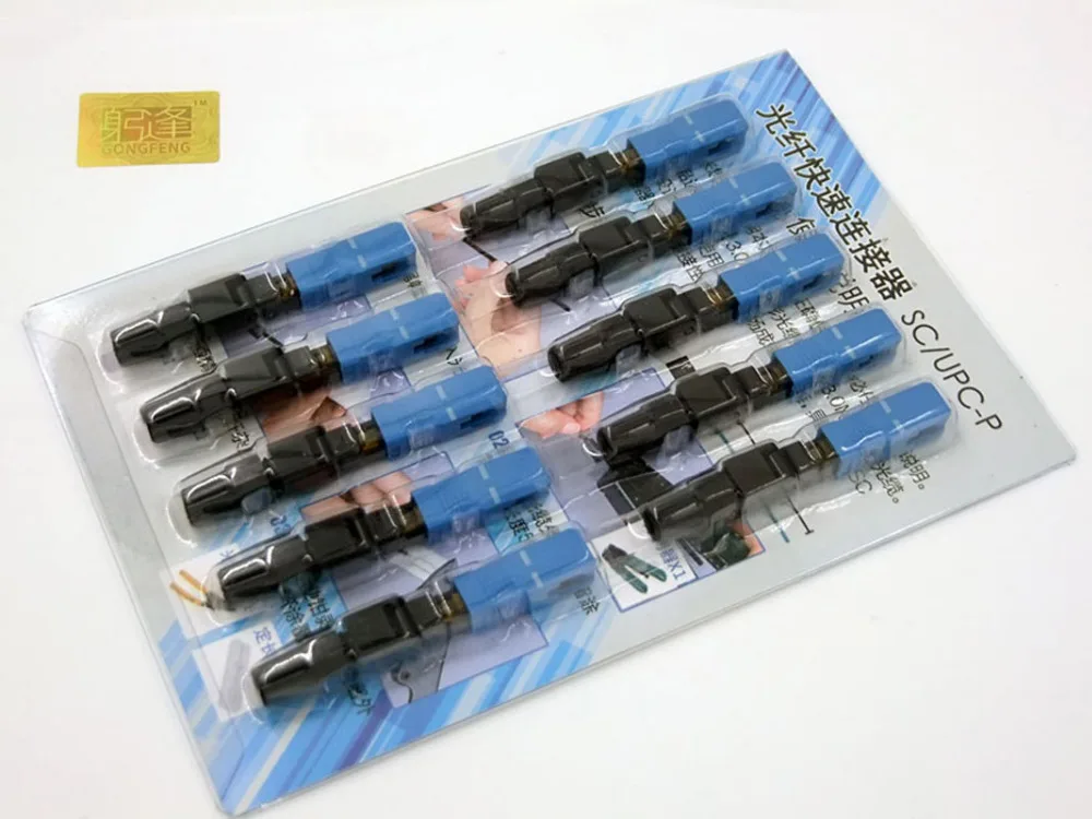 200 шт. Горячая Распродажа Новый GONGFENG FTTH встроенный SC/UPC Одномодовый оптический