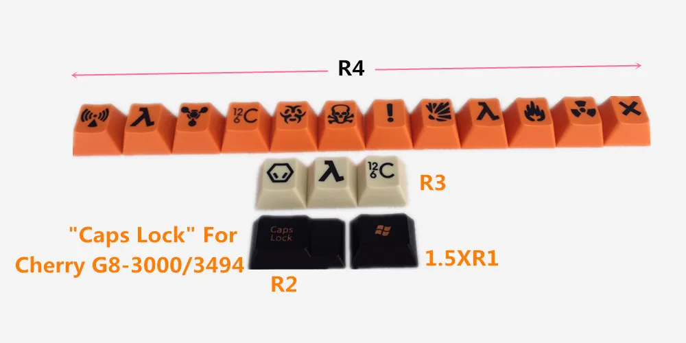 Крутой Джаз 125 PBT большой углерод толстый Keycap краситель сублимированный Японский Русский корейский макет Вишневый профиль для механической клавиатуры