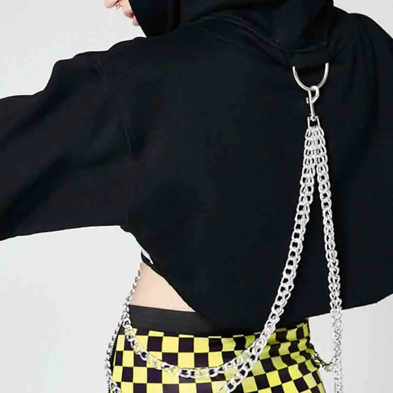 Шикарный короткий пуловер с открытыми манжетами и пряжкой кольцом черные