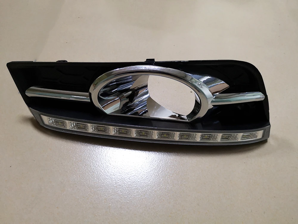 Автомобиль мигает 2 шт DRL дневные ходовые огни с поворотным сигналом лампы для chevrolet cruze 2009 2010 2011 2012 2013