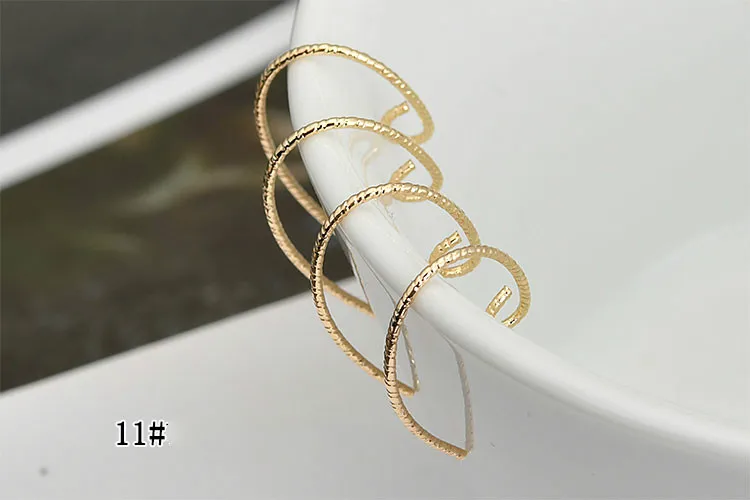 Copper plated genuine gold-shaped hook and ear hook-diy-hand-made materials for wrapped earrings accessories | Украшения и