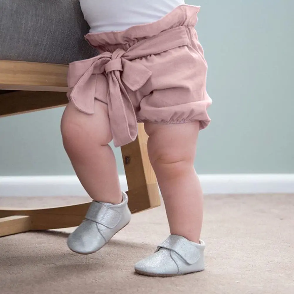 Летние детские шаровары для новорожденных мальчиков и девочек шорты трусики из