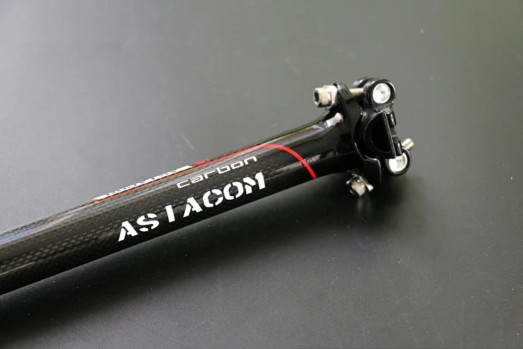 Новый полнокарбоновый Подседельный штырь для велосипеда 0 градусов MTB труба