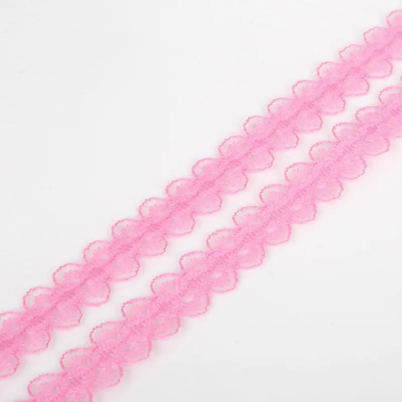 5 ярдов 15 мм кружевная лента с вышивкой Сетчатое кружево сделай сам декоративная