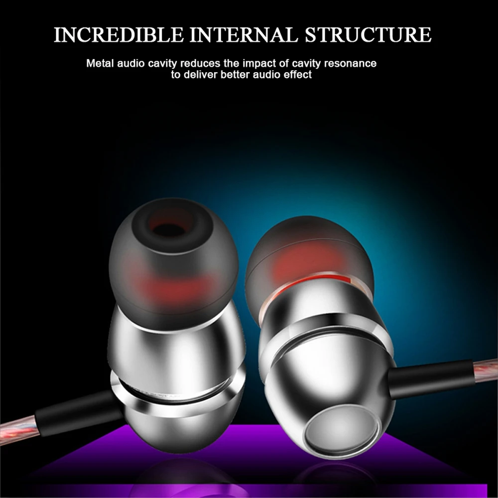 FONGE профессиональные наушники в ухо Металлические тяжелые басы звук качество