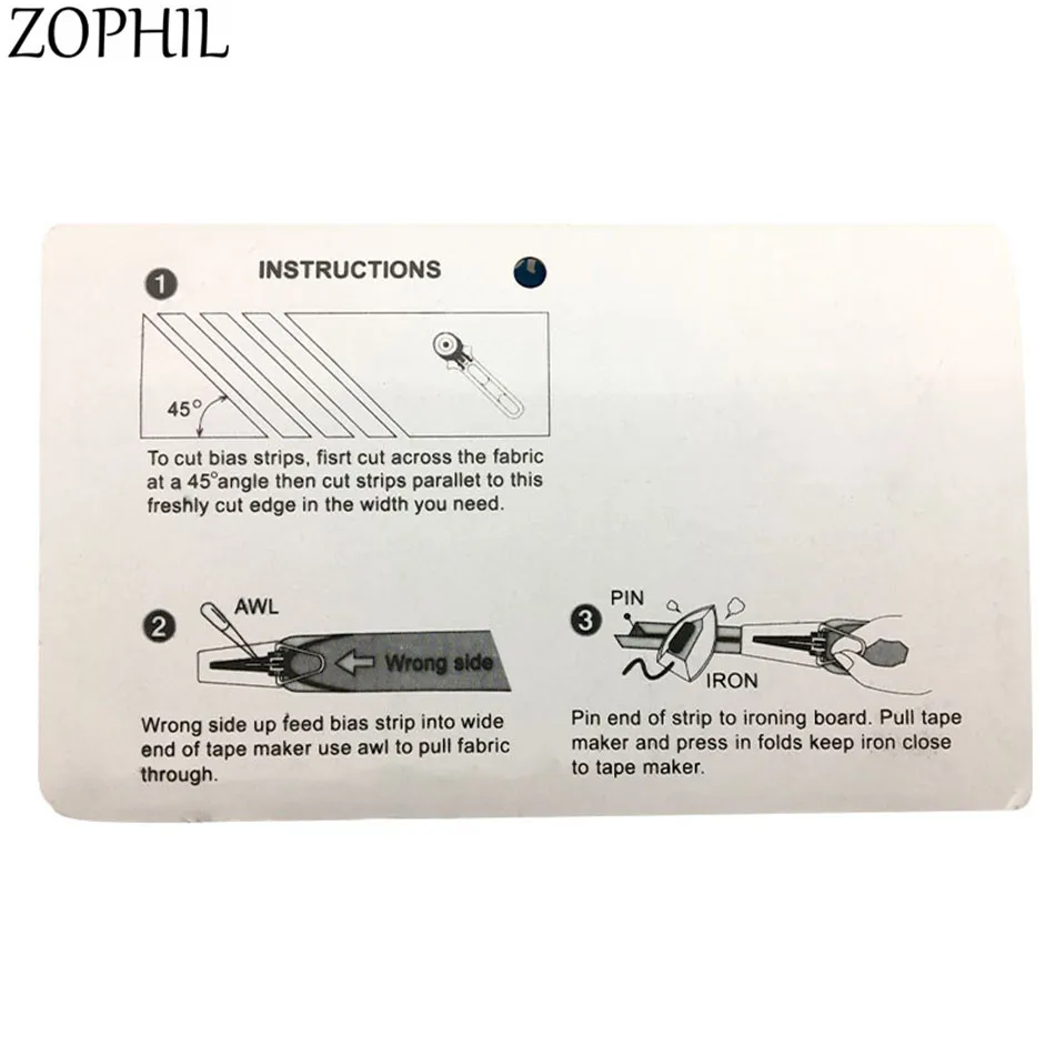 ZOPHIL 4/5 шт Мини прижимная лапка Швейные аксессуары наборы инструментов фиксаторы-4