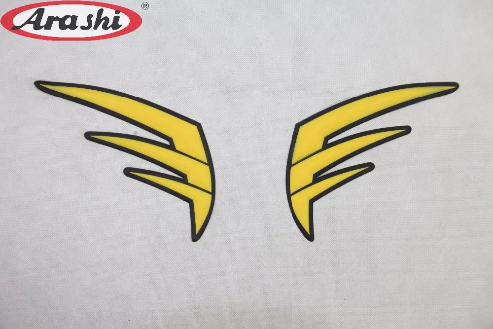 Араши 2 шт 3D топлива прокладки для топливного бака Стикеры наклейки на бак HONDA