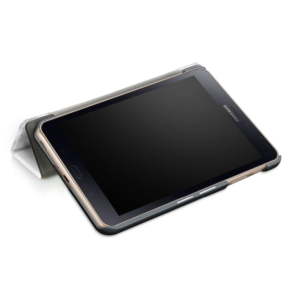 Высокое качество Pu кожаный защитный чехол для Samsung Galaxy Tab A 8 0 T380 T385 2017