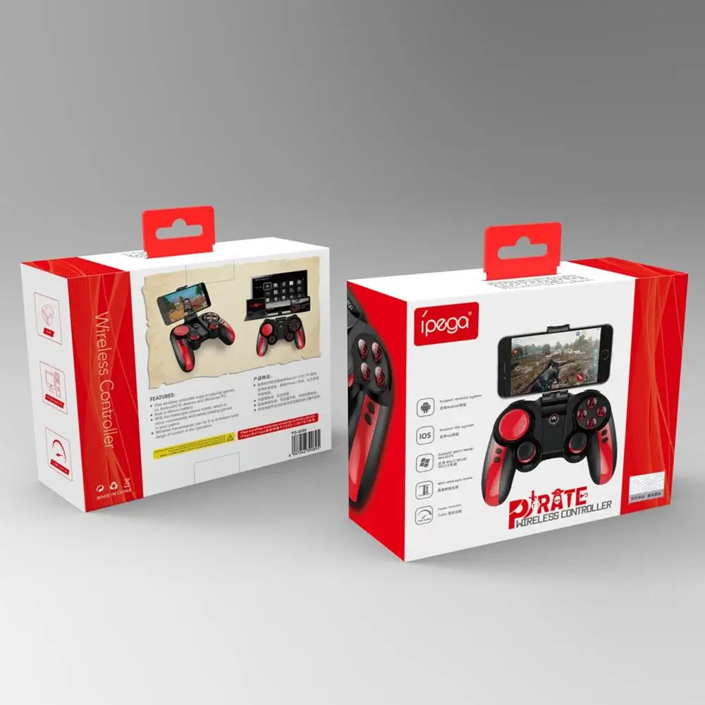 Новый Ipega PG 9089 Пираты беспроводной Bluetooth игровой контроллер джойстики для Android/iOS/PC