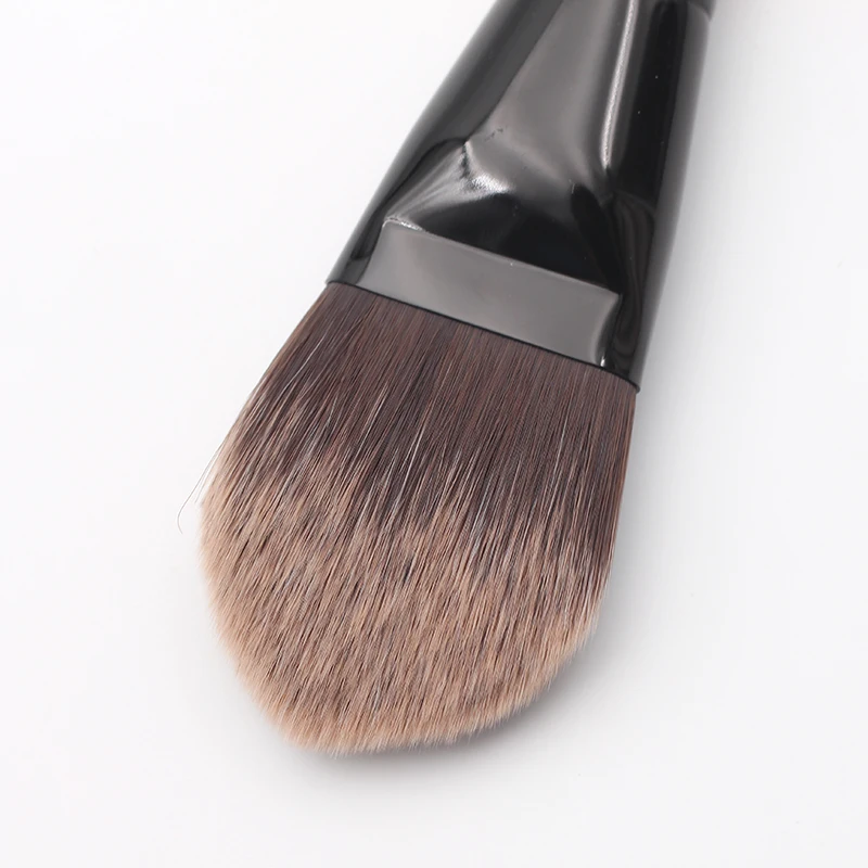 Гибкая щетка для основы с красной ручкой ворсистой щетиной жидкая и