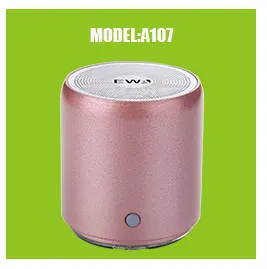 EWA A103 Bluetooth динамик металлический Ручной Спорт на открытом воздухе портативный беспроводной динамик 3D стерео Бас Музыкальные проигрыватели Поддержка TF карты