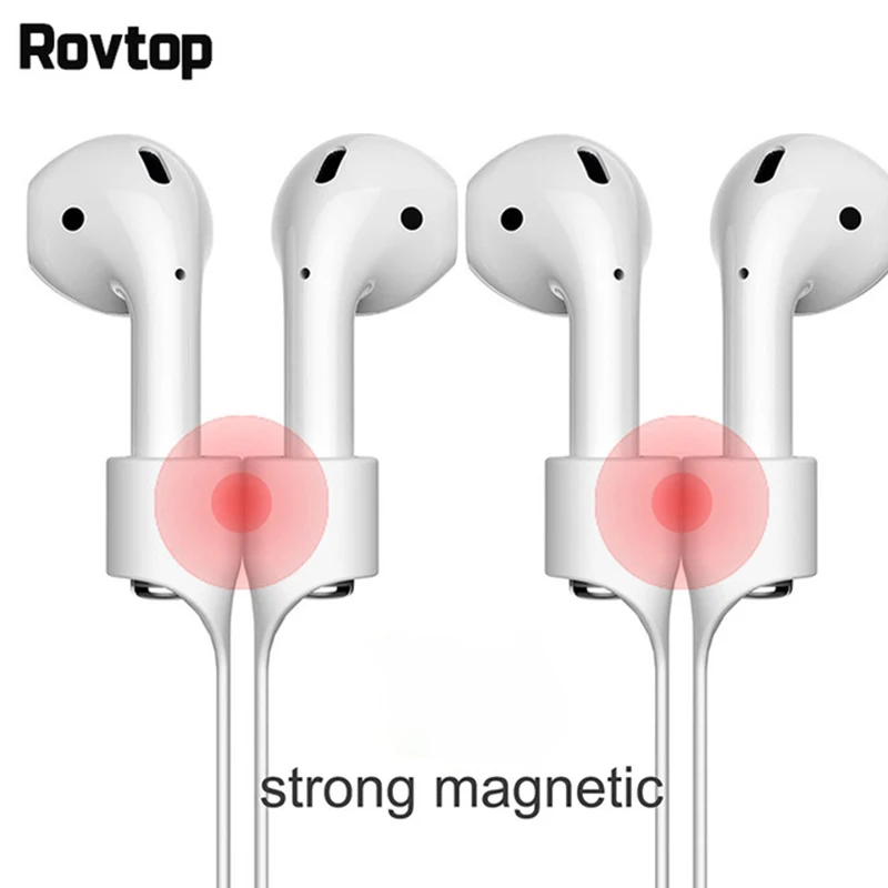 Простой ремешок для наушников Apple Airpods TWS i7s анти потерянный Магнитная Петля