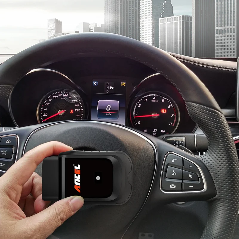 Автомобильный сканер Ancel X5 OBD2 полная система WIFI Easydiag ABS SRS EPB DPF инструменты сброса