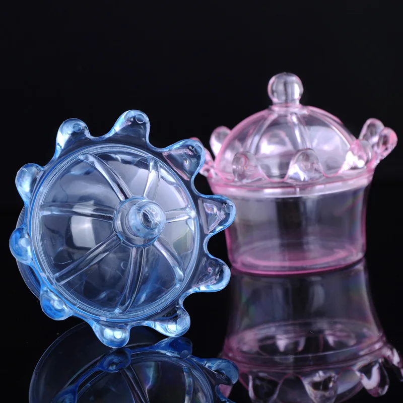 Пластиковая прозрачная коробка для конфет на день рождения креативная детского