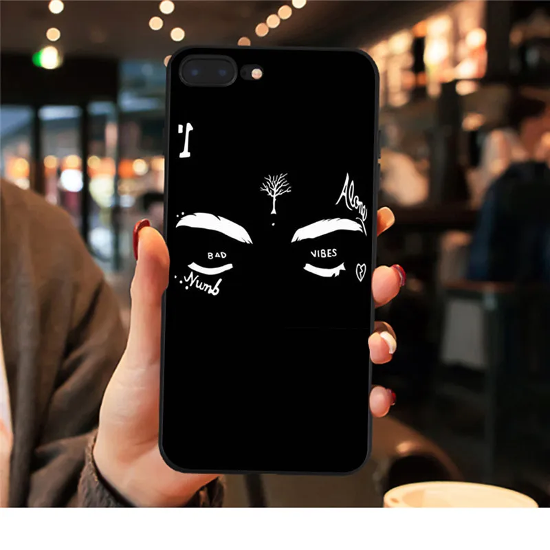 XXXTENTACION Древо жизни тату чехол для телефона для iPhone X XR XS Max 8 7 6s Plus 5S для samsung s8 s9 plus s7 Edge чехол для телефона s