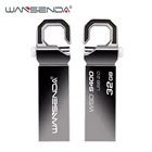 WANSENDA металлический водонепроницаемый USB флеш-накопитель, 64 ГБ, 32 ГБ, 16 ГБ, 8 ГБ, 4 Гб