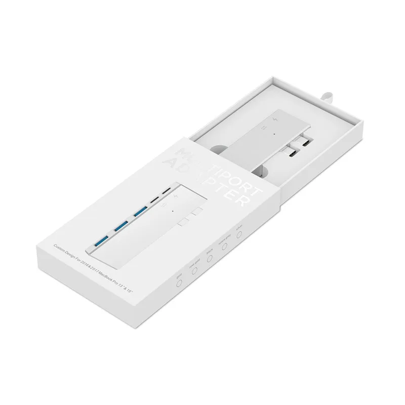 BASIX Dual USB c Hub с 50Gbs передачей Thunderbolt и портом для зарядки Type портами 3 * 0 MacBook Pro|hub usb|usb