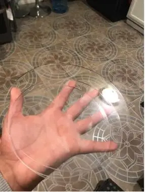 Прозрачный акриловый диск 3 мм (50 шт./лот) 30 прозрачный для украшений искусство