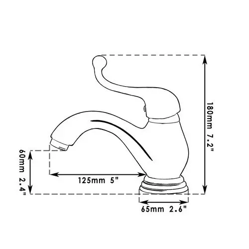 Monite античная латунь с одной ручкой спрей носик латунный корпус два шланга